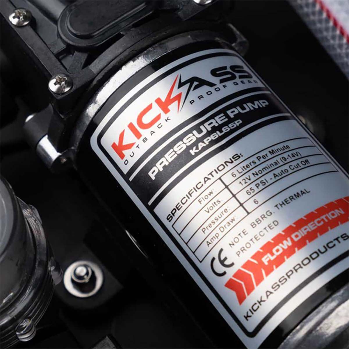 KickAss 12V Portable Water Pump Pack 6L/min, , bcf_hi-res