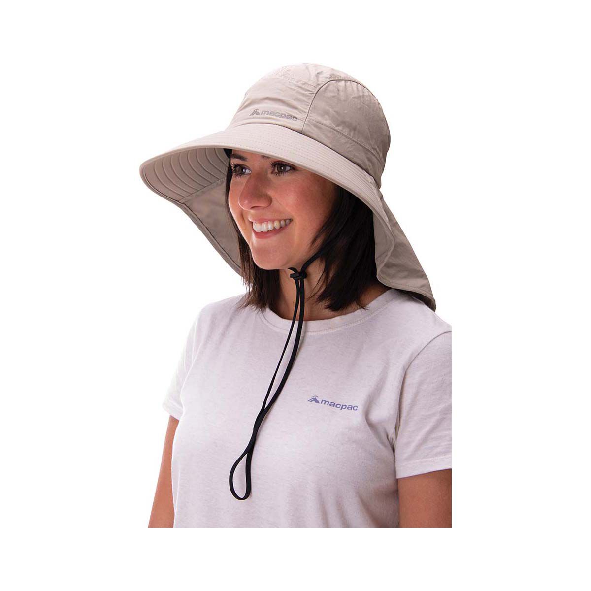 Macpac Unisex Encompass Hat Khaki OSFM, Khaki, bcf_hi-res