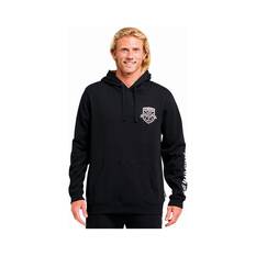 The Mad Hueys Men’s League Anchor Fleece Pullover Black S, Black, bcf_hi-res