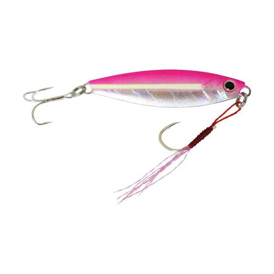Majorcraft Jigpara Micro Jig Lure 7g Glow Pink, , bcf_hi-res