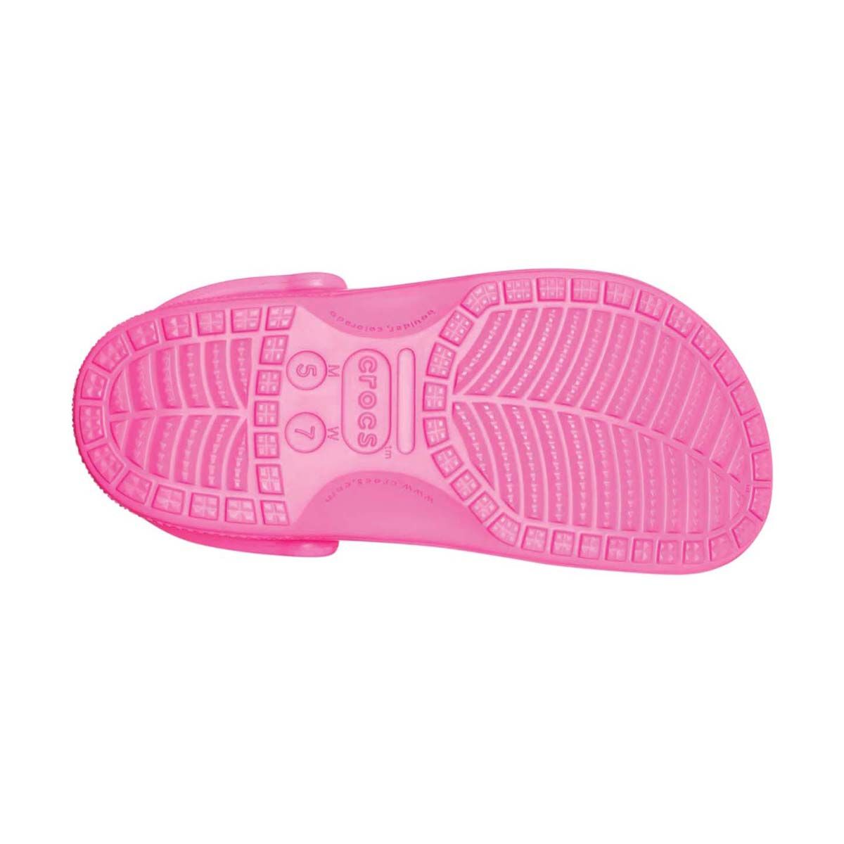 Crocs Unisex Baya Clogs, Electric Pink, bcf_hi-res