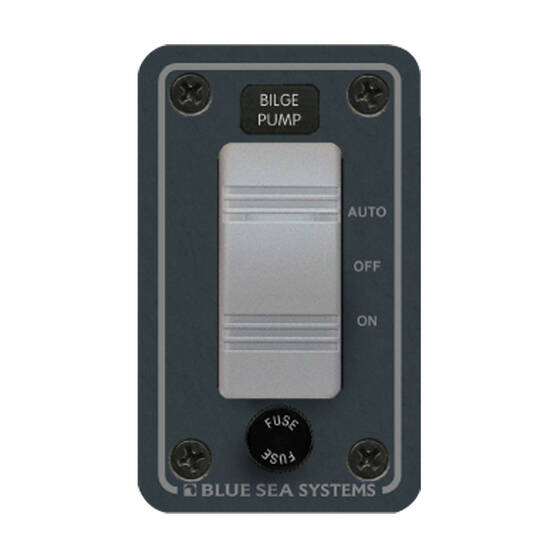 Blue Sea Systems Contura Water Resistant Bilge Pump Control Panel, , bcf_hi-res