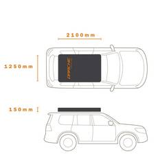 Darche Streamliner 1250 Roof Top Tent, , bcf_hi-res