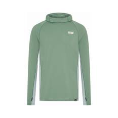 Nomad Men's Hooded Solar Pro Fishing Shirt, Sage, bcf_hi-res