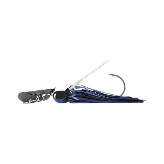 Molix Compact Blade Chatterbait Lure 3/8oz Black Blue Purple, Black Blue Purple, bcf_hi-res