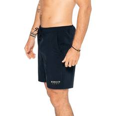 Oakley Men’s Elements Packable Hybrid Shorts 17in, Blackout, bcf_hi-res