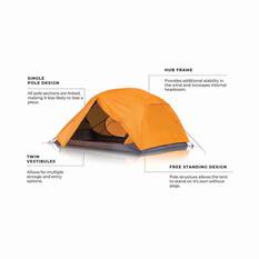 Zempire Zeus 2 Person Hiking Tent, , bcf_hi-res