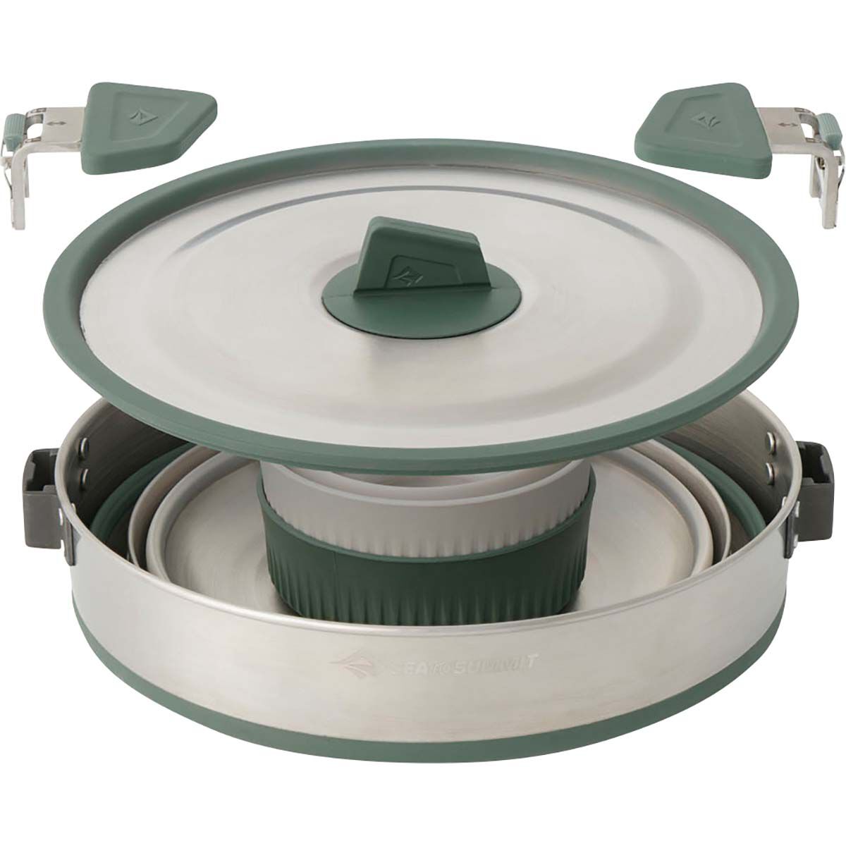 Sea to Summit Detour One Pot Stainless Steel Cook Set 3L, , bcf_hi-res