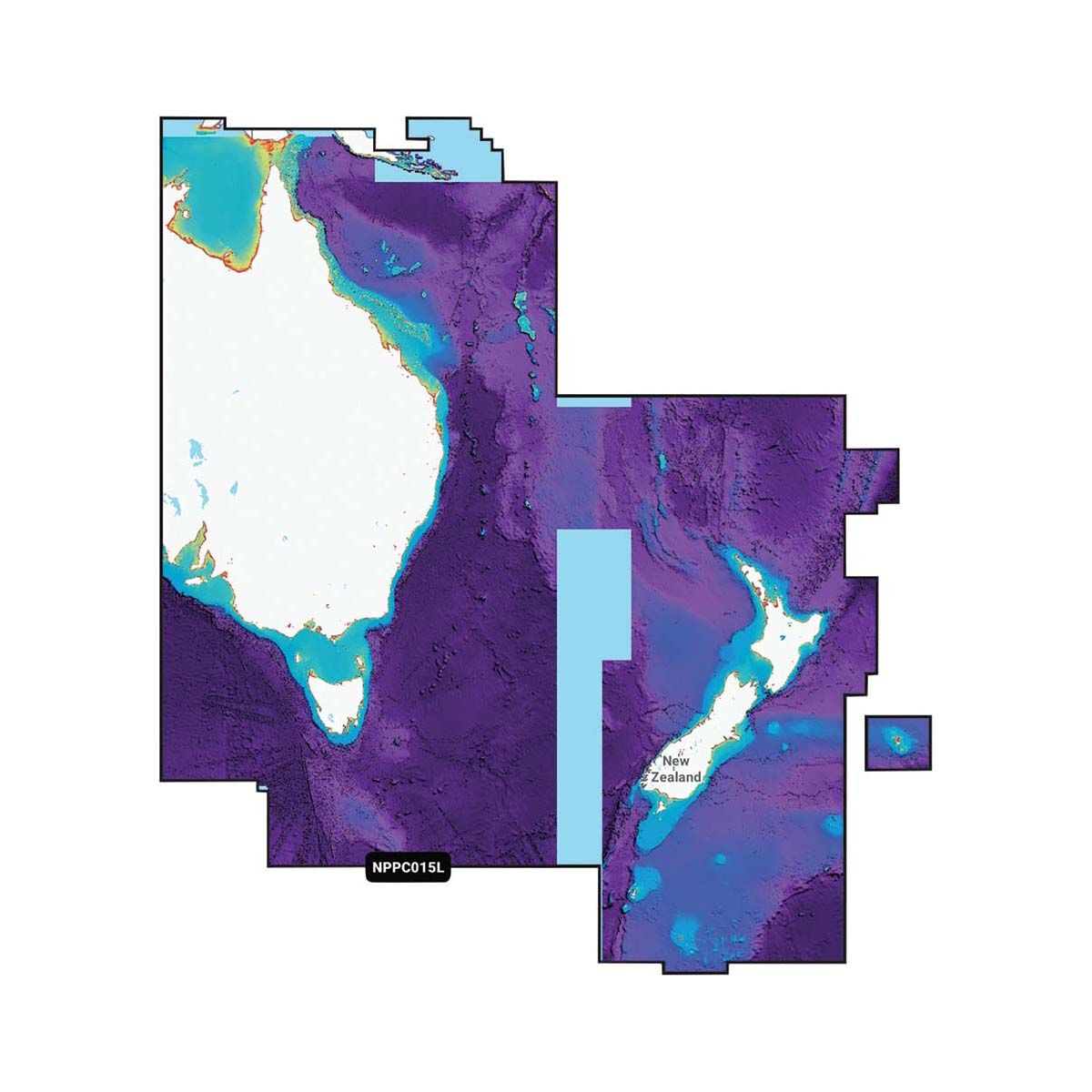 Navionics Platinum Plus Australia East And Central to New Zealand Marine Chart, , bcf_hi-res