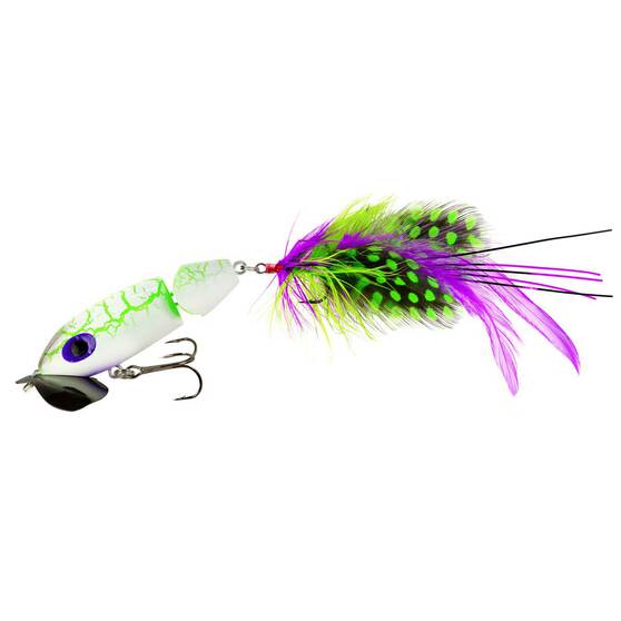 Arbogast Jitterbug 2.0 Jointed Surface Lure White Zombie, White Zombie, bcf_hi-res
