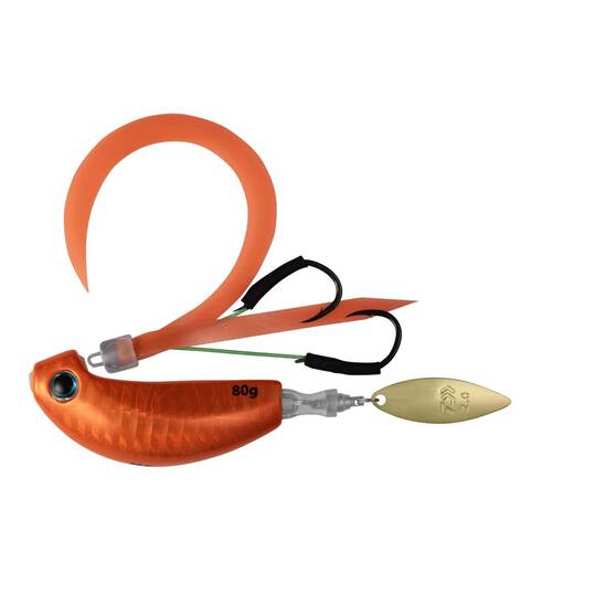Daiwa Kohga Blade Breaker Jig Lure 80g Orange, Orange, bcf_hi-res