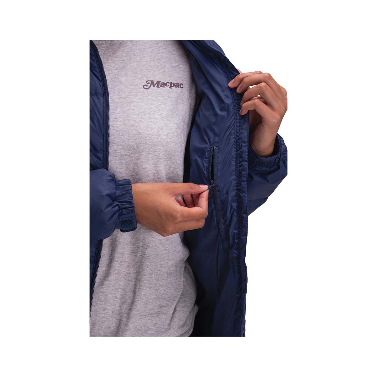 Macpac Women's Halo Down Puffer Jacket Naval Academy 6, Naval Academy, bcf_hi-res