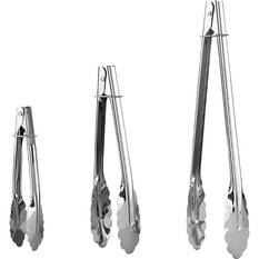 BCF Stainless Steel 3 BBQ Tongs Set, , bcf_hi-res