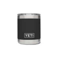 YETI Rambler® Lowball 10 oz (295 ml) with MagSlider™ Lid Black, Black, bcf_hi-res