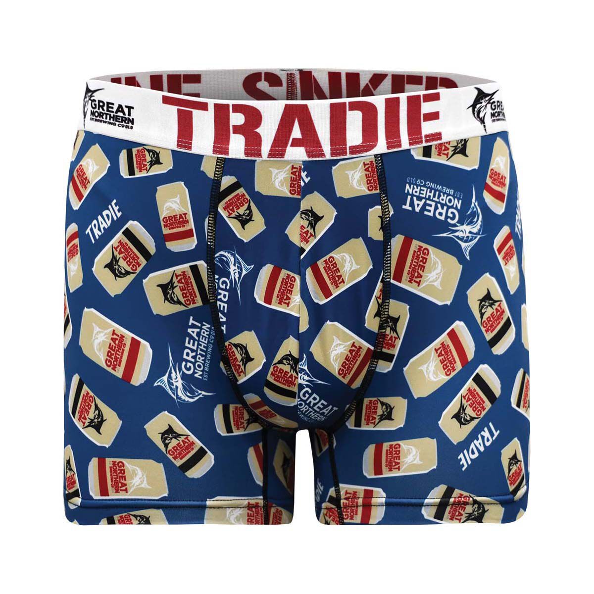 Tradie x Great Northern Brewing Co. Cans Trunks 2XL, , bcf_hi-res