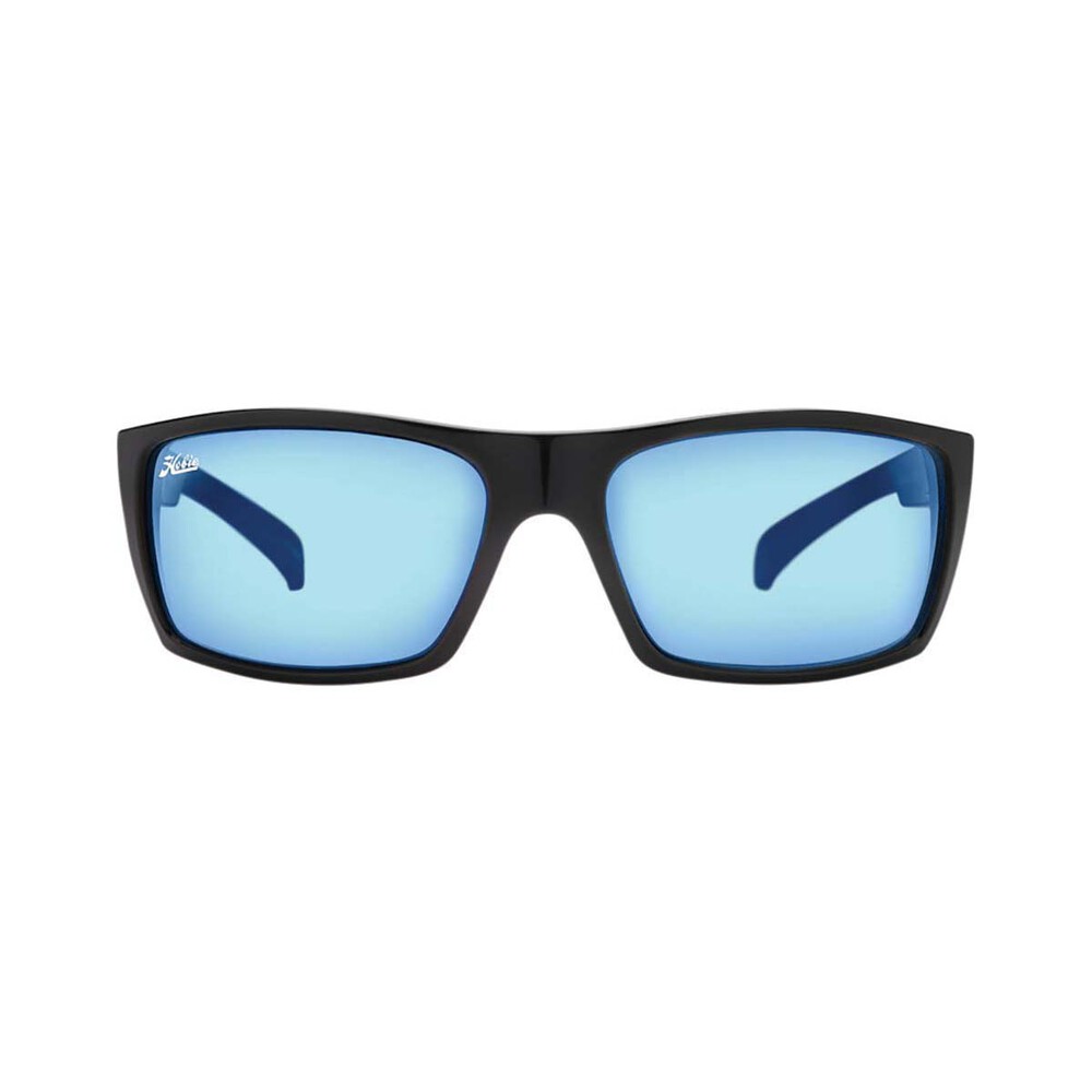 Hobie Baja Sunglasses - Men's XL Satin Black / Cobalt Mirror Lens | BCF