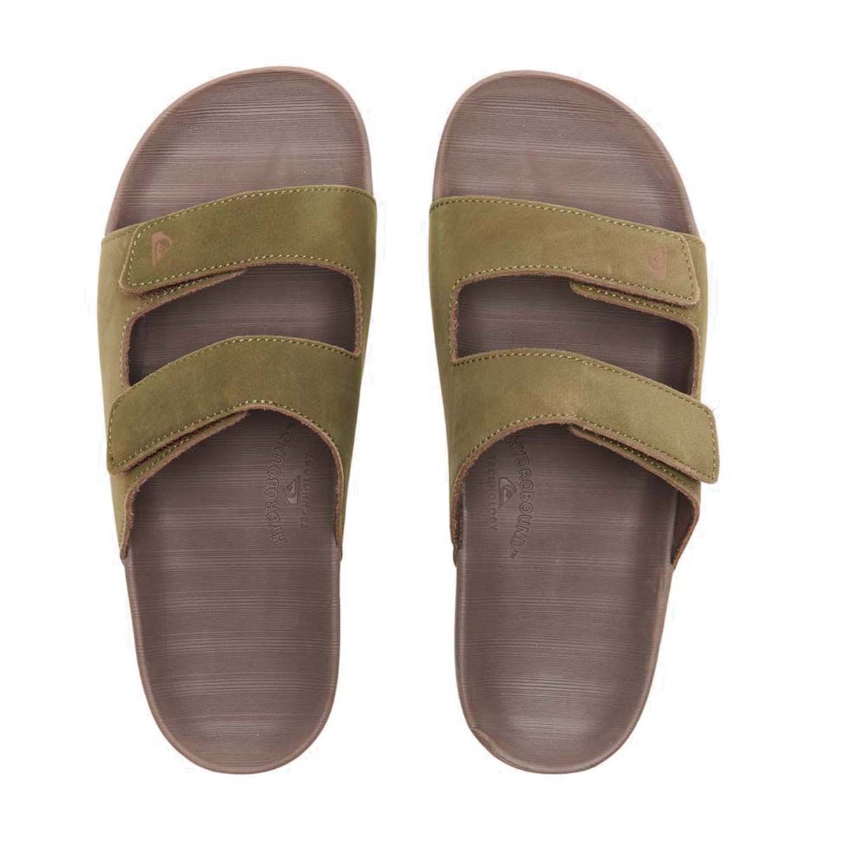 Quiksilver Men&rsquo;s Sunset Double Adjustable Slides Demitasse 8, Demitasse, bcf_hi-res