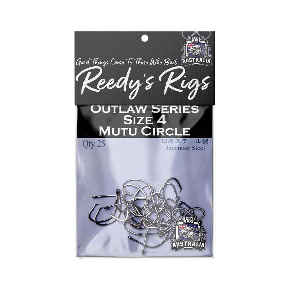 Reedy's Mutu Circle Hook 25 Pack