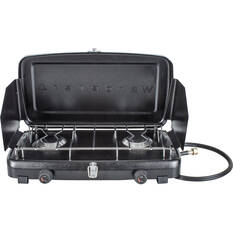 Wanderer Compact LPG Portable Stove 2 Burner, , bcf_hi-res