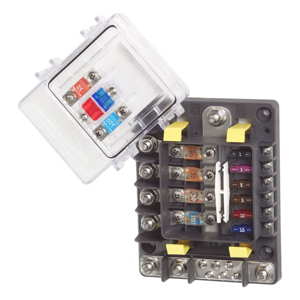 Blue Sea Systems SafetyHub Fuse Block 150, , bcf_hi-res