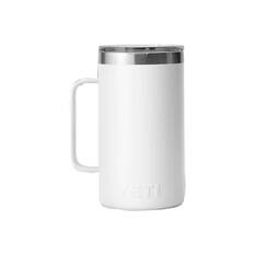 YETI® Rambler® Mug 24 oz (710ml) with MagSlider™ Lid White, White, bcf_hi-res