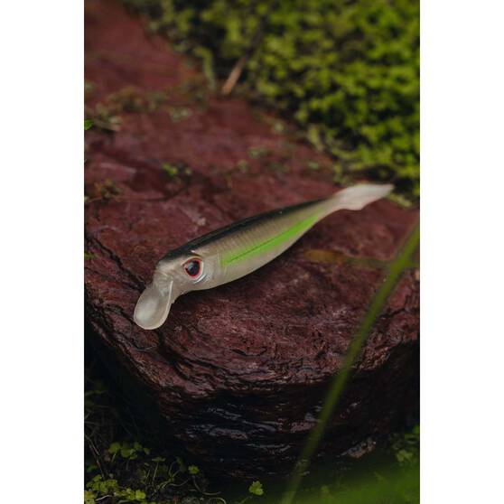 Nomad Live Ops Delta Minnow Soft Plastic Lure 4.5in Pink Wakasagi, Pink Wakasagi, bcf_hi-res