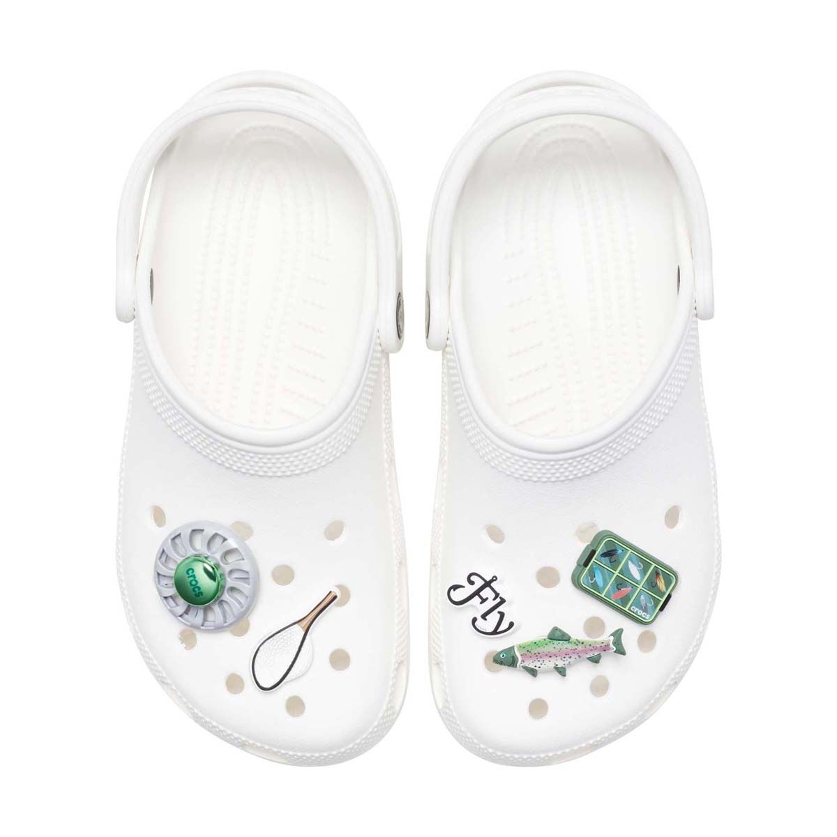 Crocs Jibbitz Fly Fishing 5 Pack, , bcf_hi-res