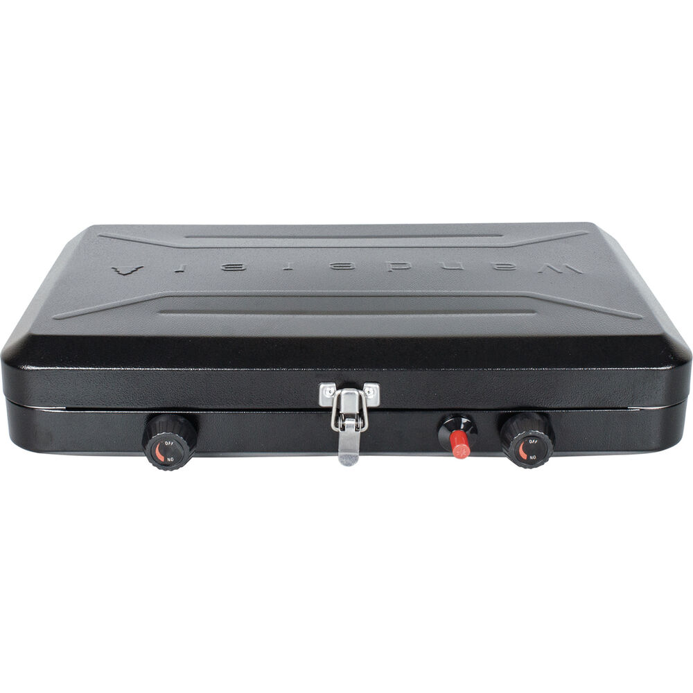 Wanderer LPG Portable Stove with Drip Tray 2 Burner BCF