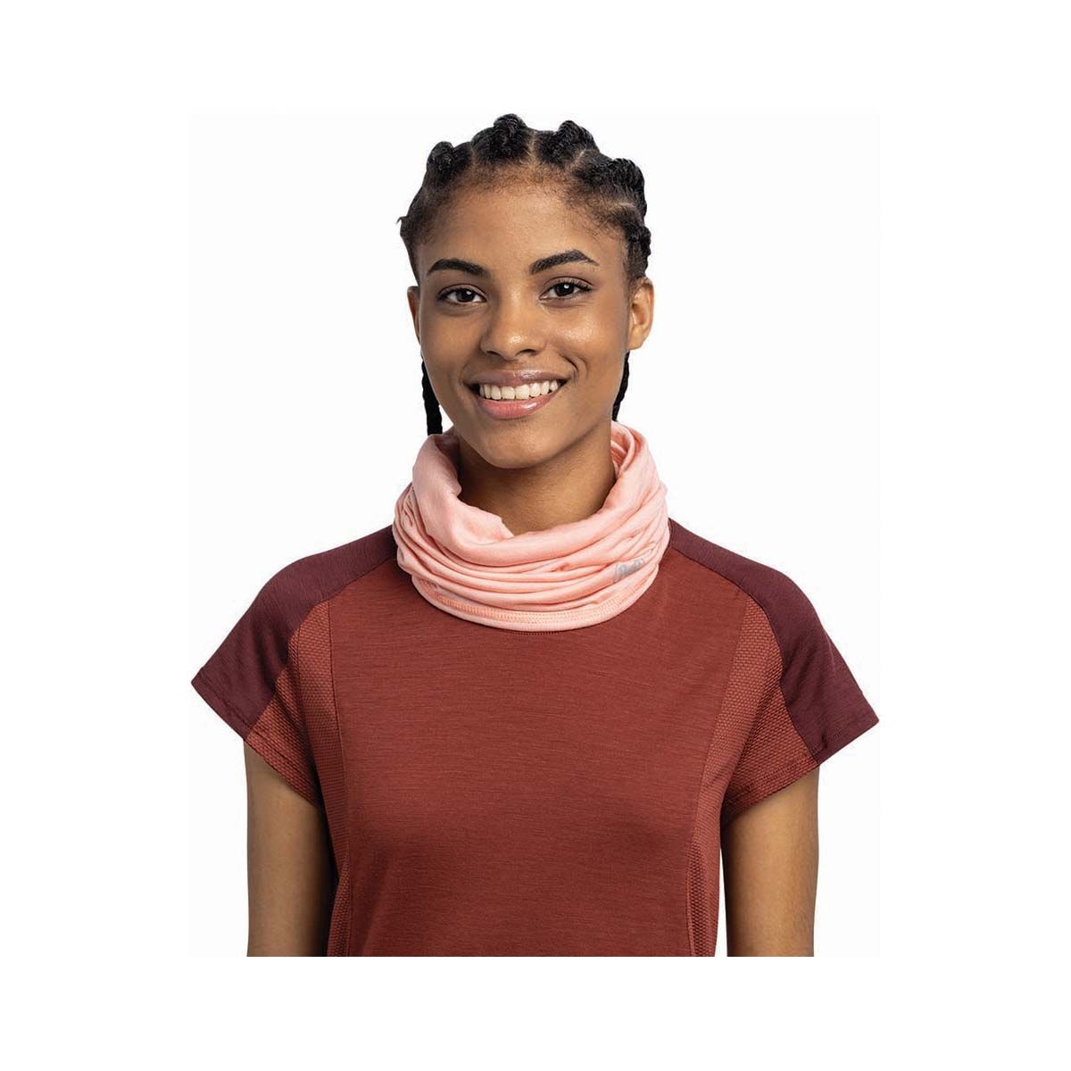 Buff Unisex Merino Lightweight Multifunctional Neckwear Coral OSFM, Coral, bcf_hi-res
