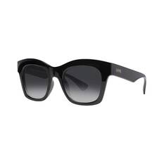 Liive Women’s Dakota Polarised Sunglasses Polished Black with Grey Lens, , bcf_hi-res