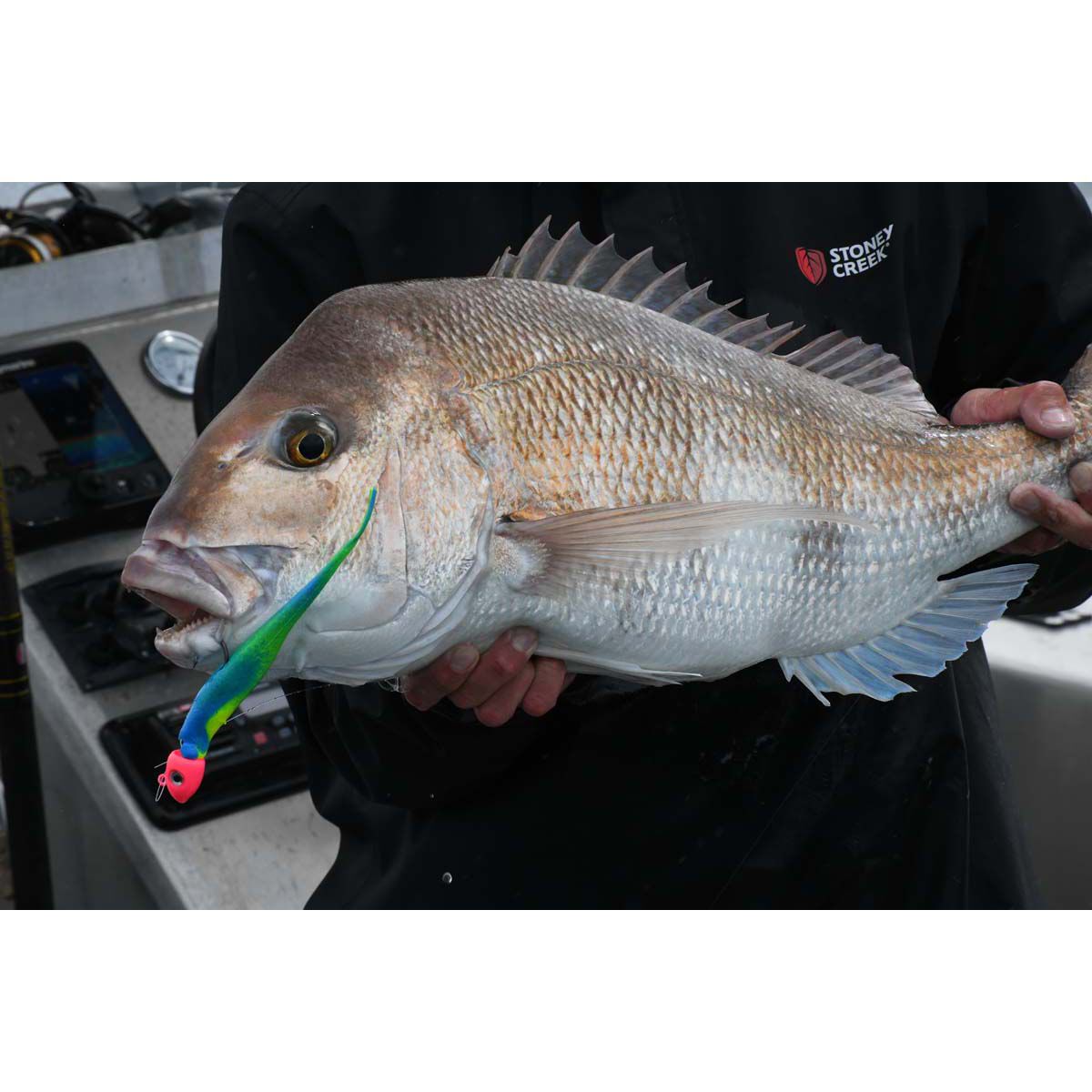 Berkley Gulp! Jerk Shad Soft Plastic Lure 7in Neon, Neon, bcf_hi-res