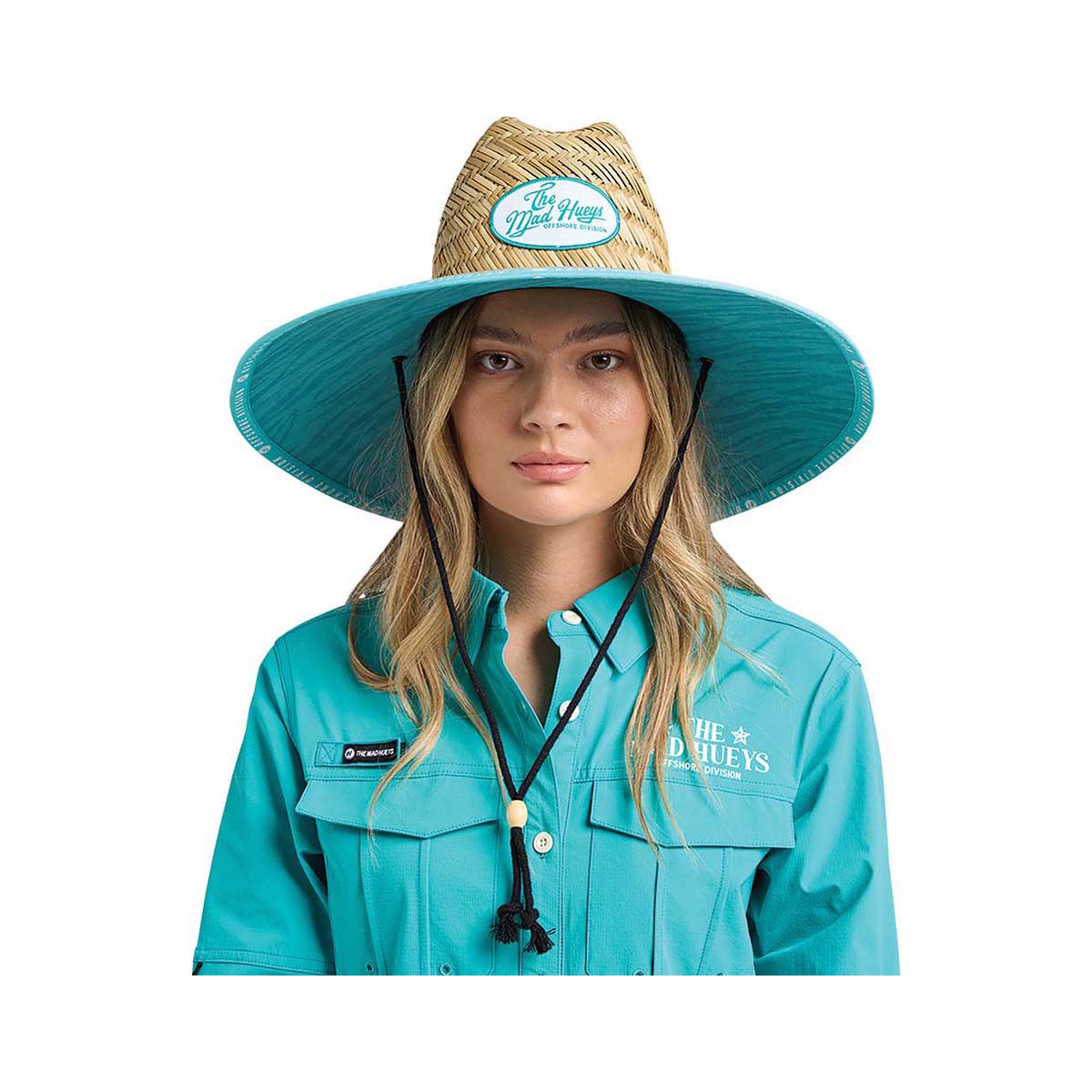 The Mad Hueys Women&rsquo;s Good Vibes Straw Hat, , bcf_hi-res