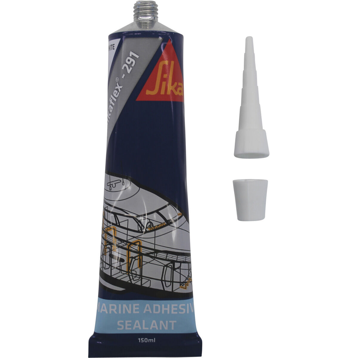 Sikaflex Marine Adhesive 291 150ml, , bcf_hi-res