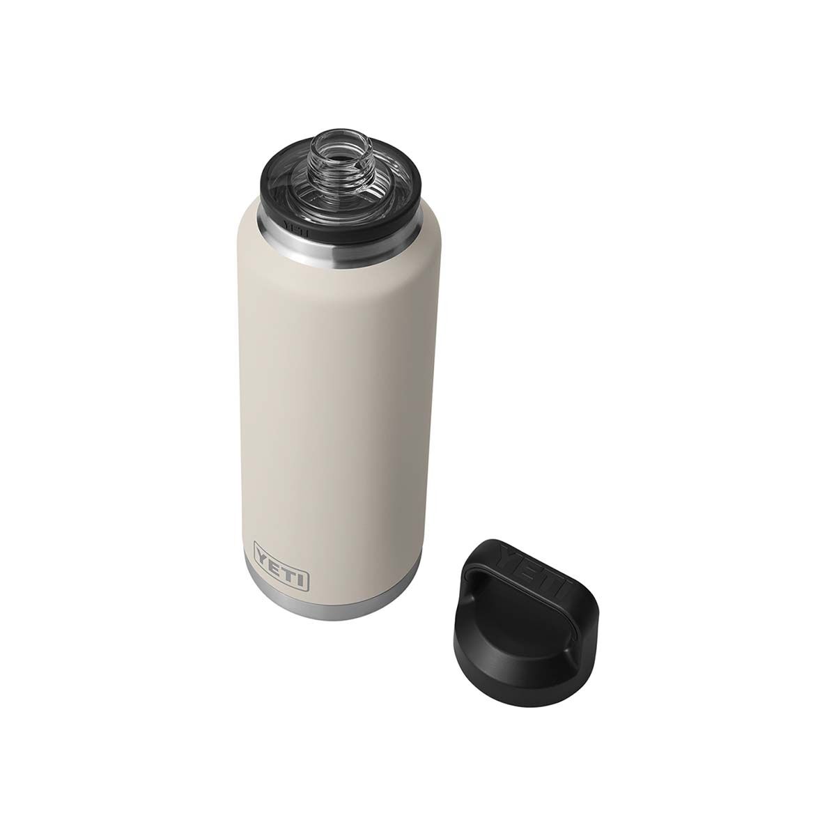 YETI&reg; Rambler&reg; Bottle 46 oz (1.4 L) with Chug Cap Taupe, Taupe, bcf_hi-res