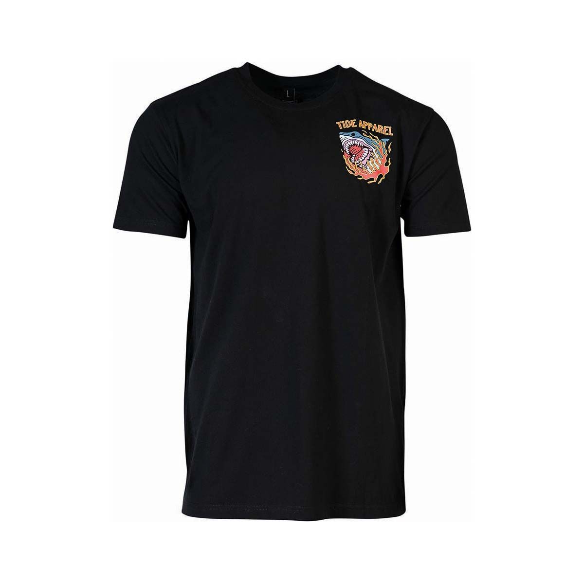 Tide Apparel Men's Spicy Short Sleeve Tee Black S, Black, bcf_hi-res