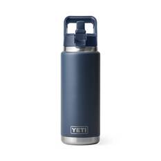 YETI® Rambler® Straw Bottle 26 oz (760 ml) Navy, Navy, bcf_hi-res