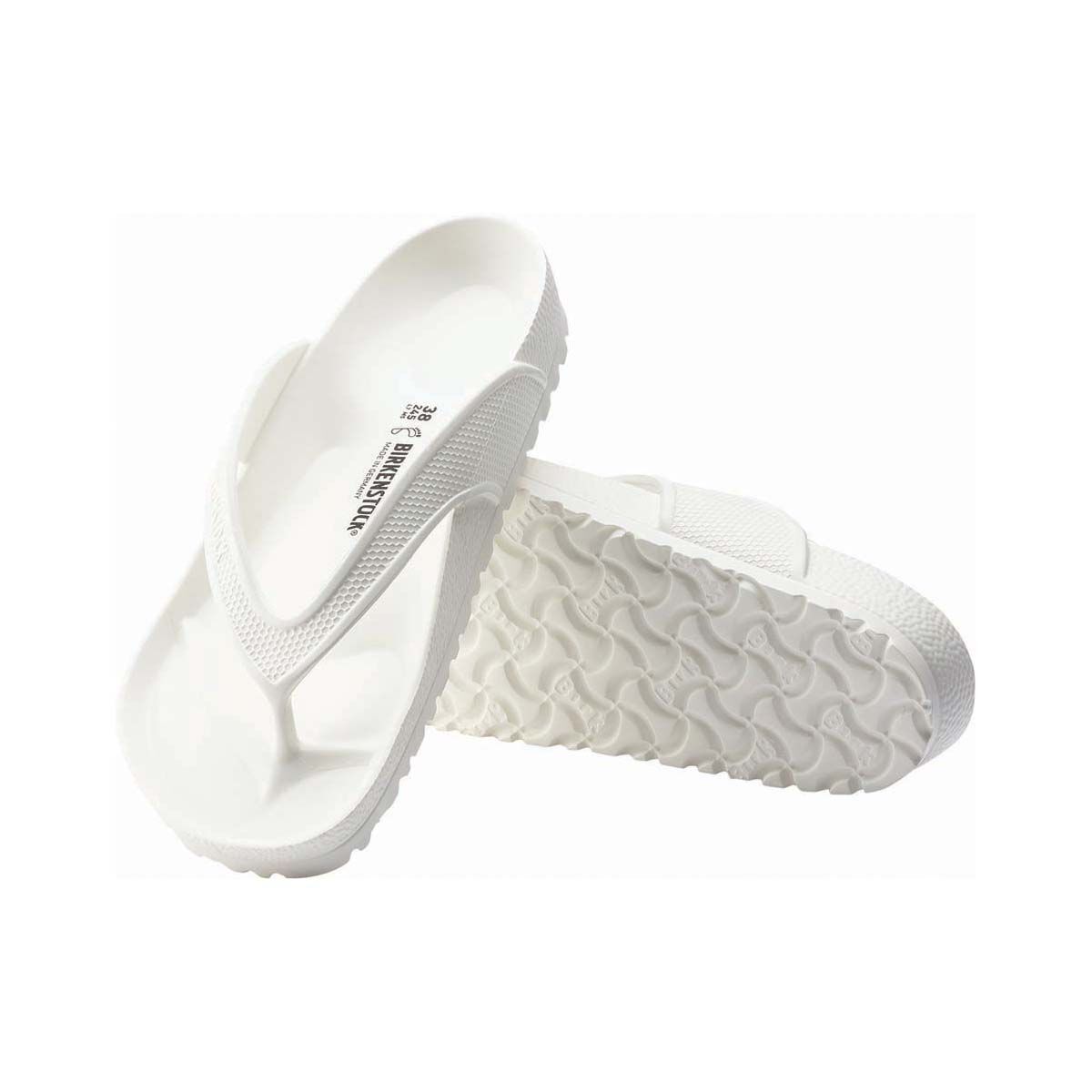 Birkenstock Unisex Honolulu EVA Thongs, White, bcf_hi-res