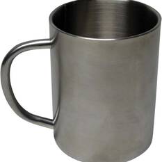 Wanderer Stainless Steel Twin Wall Mug 400ml, , bcf_hi-res