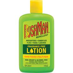 Bushman Repellent Fragrance Free Lotion 175ml, , bcf_hi-res