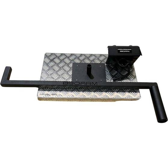 BBQARM Caravan/Trailer Kit Aluminium, , bcf_hi-res