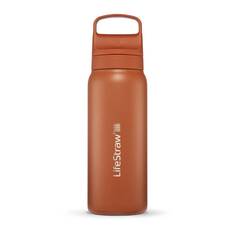 Lifestraw Stainless Steel Go Bottle 2.0 with Filter 700ml Orange, Orange, bcf_hi-res