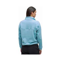 Macpac Women's Heritage Fleece Pullover Dusty Turquoise / Blue Quartz 10, Dusty Turquoise / Blue Quartz, bcf_hi-res