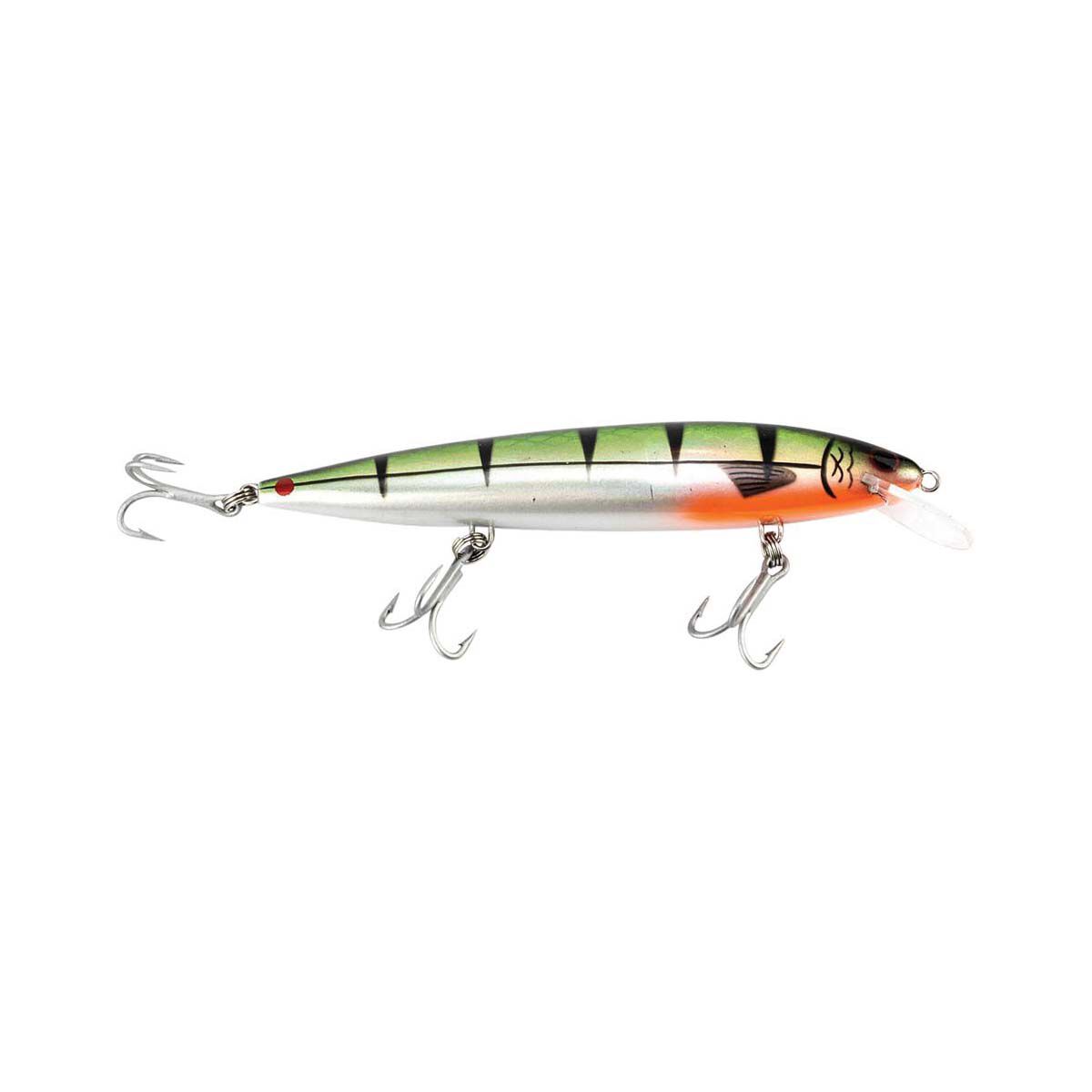 Raptor Patriot Shallow 3+ Hard Body Lure 6in Olive Chrome, Olive Chrome, bcf_hi-res