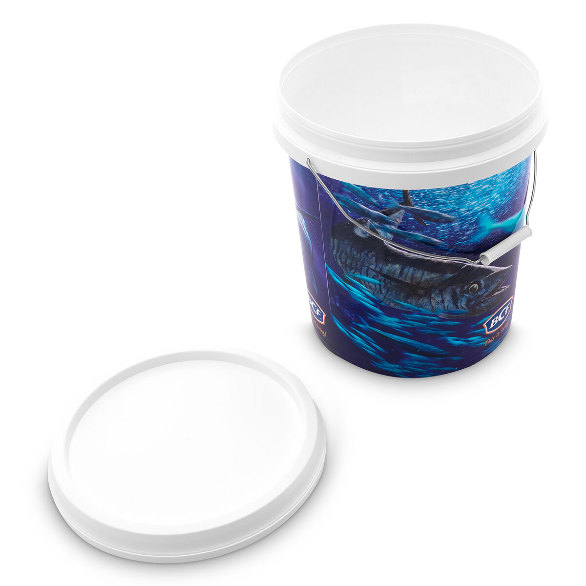 BCF Medium Printed Bait Bucket, , bcf_hi-res