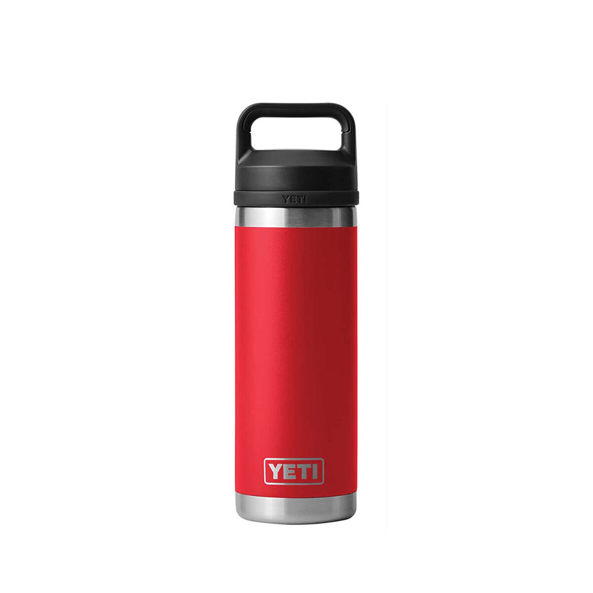 YETI&reg; Rambler&reg; Bottle 18 oz (532ml)  with Chug Cap, Rescue Red, bcf_hi-res