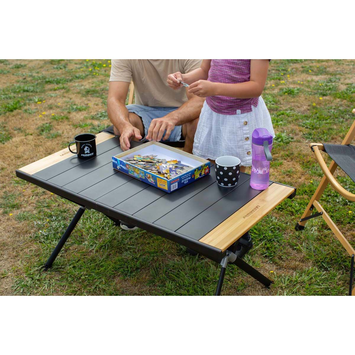 Zempire Stealthpac 95 Folding Camping Table, , bcf_hi-res
