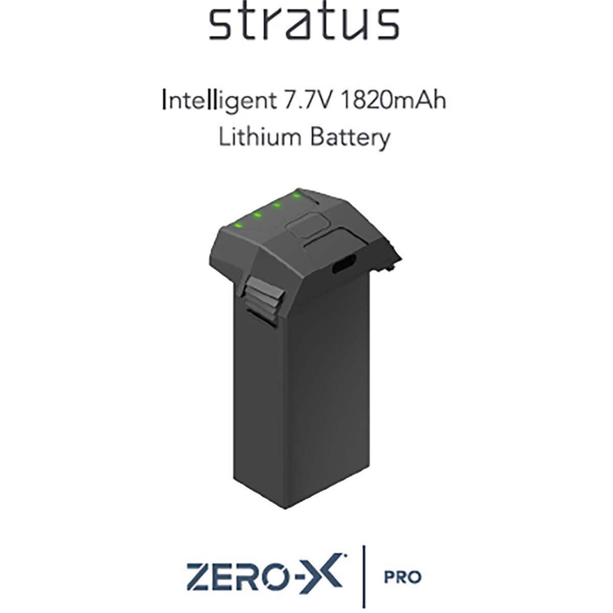 Zero x drone battery top