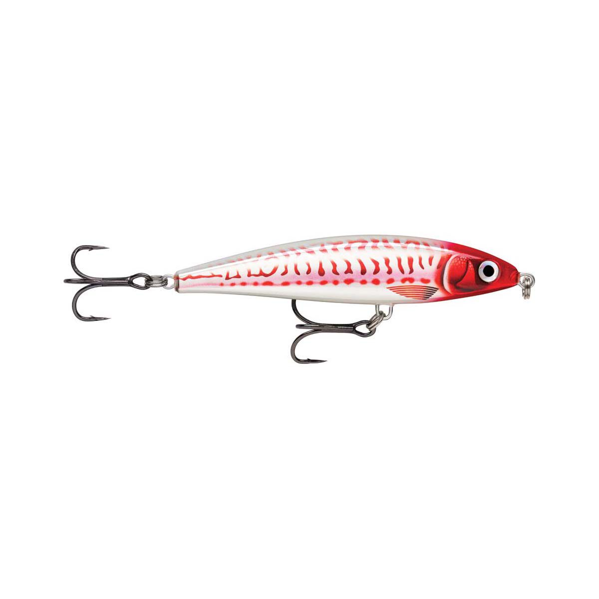 Rapala X-Rap Magnum Prey Hard Body Lure HD Red Head UV 10cm, HD Red Head UV, bcf_hi-res