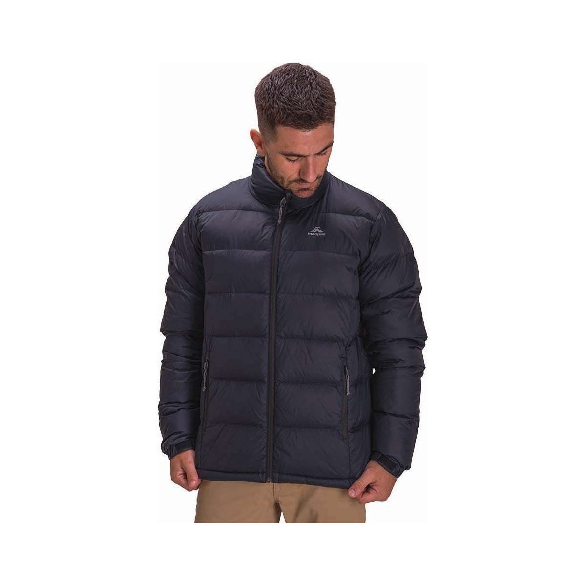 Macpac Men's Halo Down Puffer Jacket V2, Black, bcf_hi-res