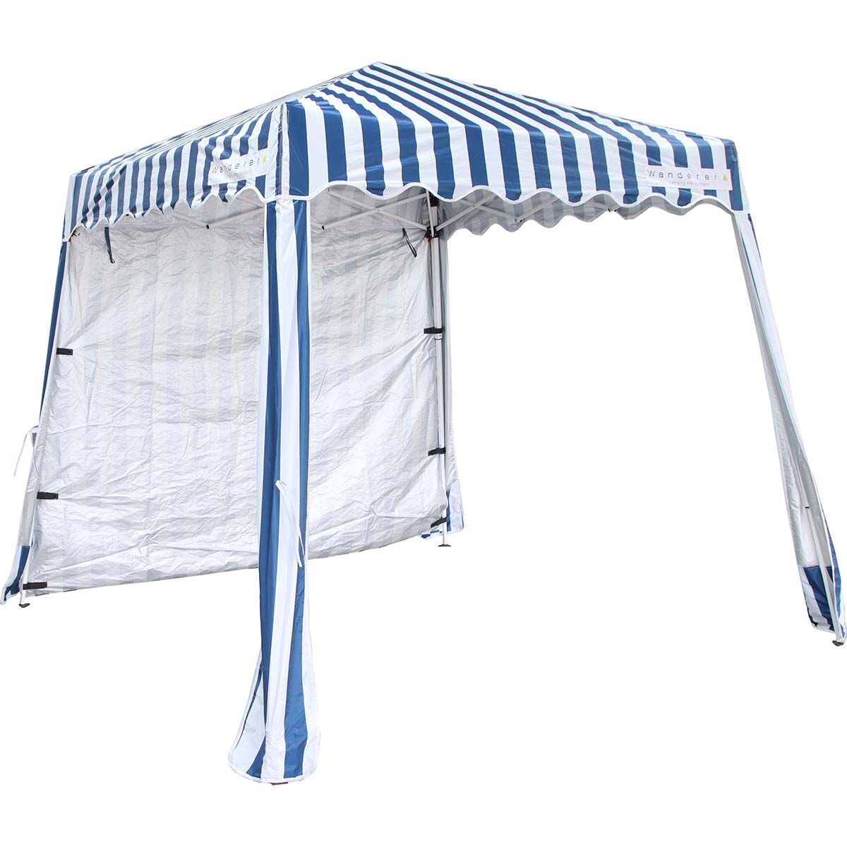 Wanderer Nautical Stripe Beach Gazebo, , bcf_hi-res